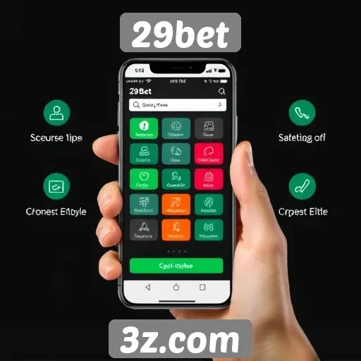 As funcionalidades do aplicativo móvel 29bet